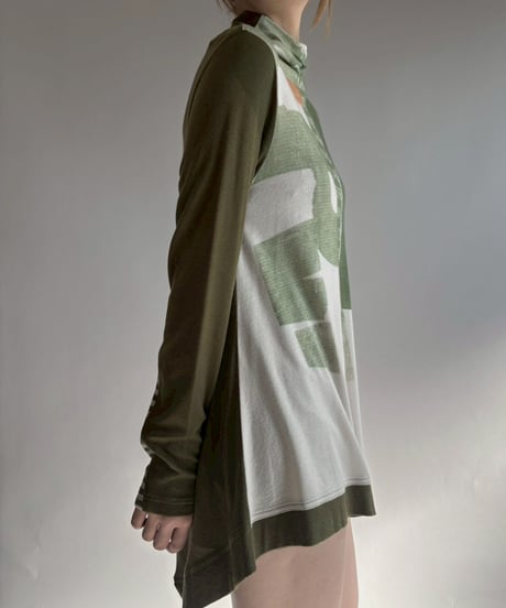 【USED】 Knit Design Top / 251220-019