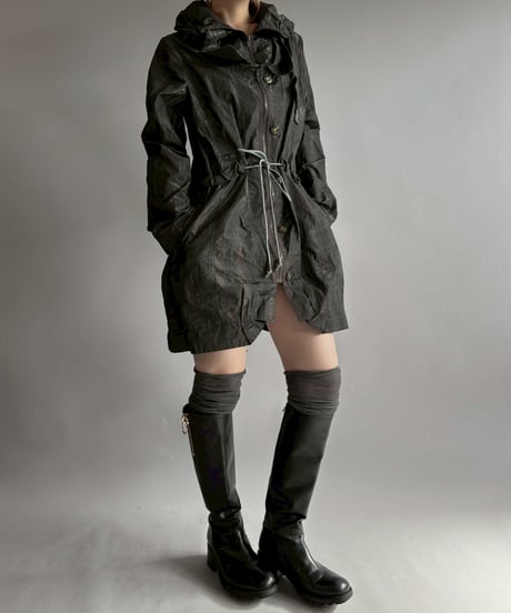 【USED】 Design Nylon Coat / 251115-028