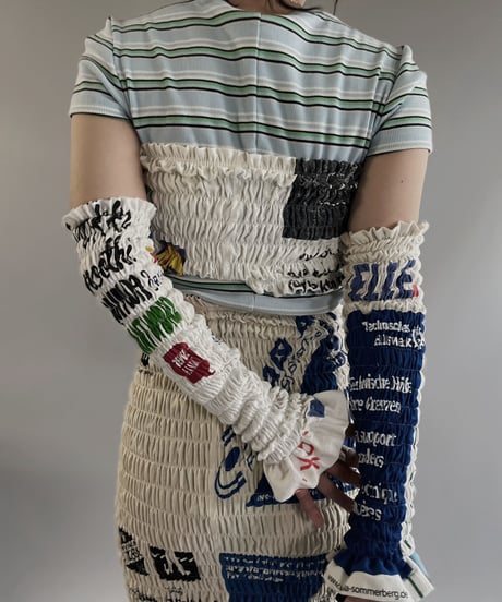 【RE;CIRCLE】RE Eco-Friendly Bag Shirring Tube Top / 230622-034