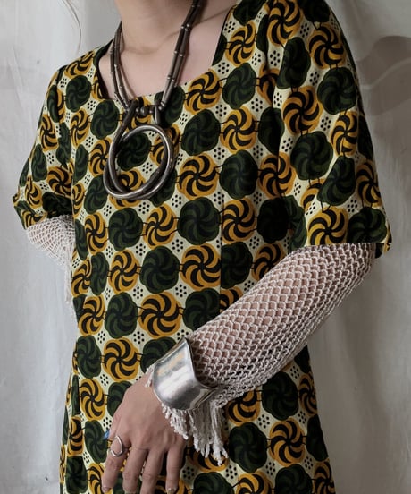 【USED】 African Batik One-piece②/210428-004