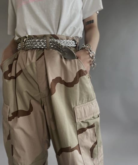 【USED 】Desert Camo Military Pants/ 240505-012