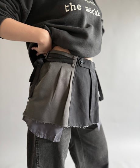 【RE;CIRCLE】 Re Suit Skirt / 250918-003