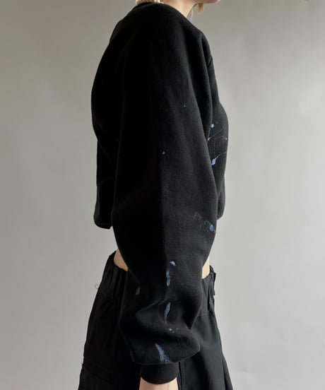 【USED】 Paint Short Sweat / 250925-001