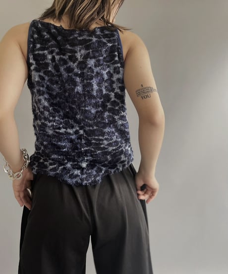 【USED】  Leopard Pattern Camisole top / 230624-020
