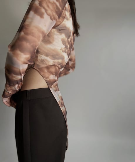 【USED】 See-through Leotard / 220702-008