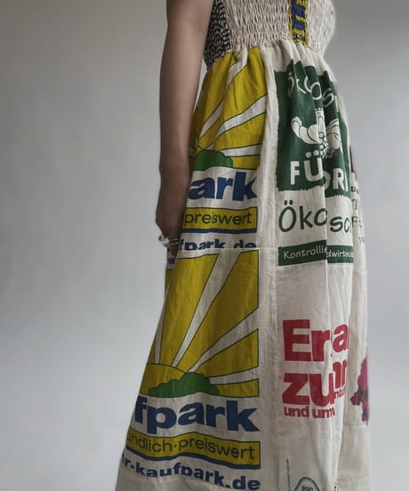 【RE;CIRCLE】 RE Eco-Friendly Bag Camisole One-piece / 220804-027
