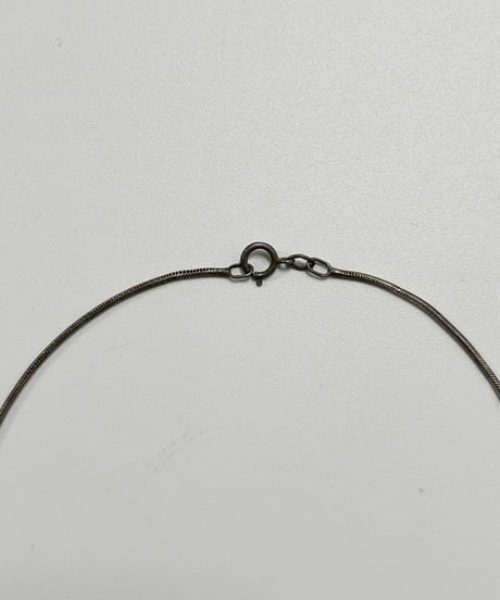 【USED】 Vintage Silver Necklace /251201-028