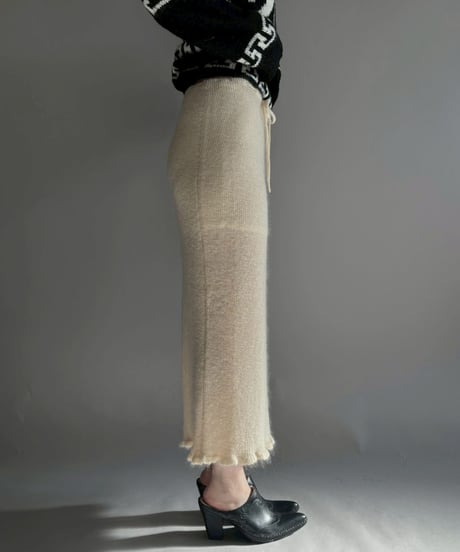 【USED】 Knit Skirt / 251227-008