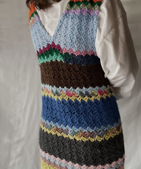 【RE;CIRCLE】 RE Granny × Crochet N/S Gown④/211014-019