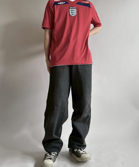 【USED】 UMBRO 08~10's ENGLAND Soccer Shirt/ 250607-055