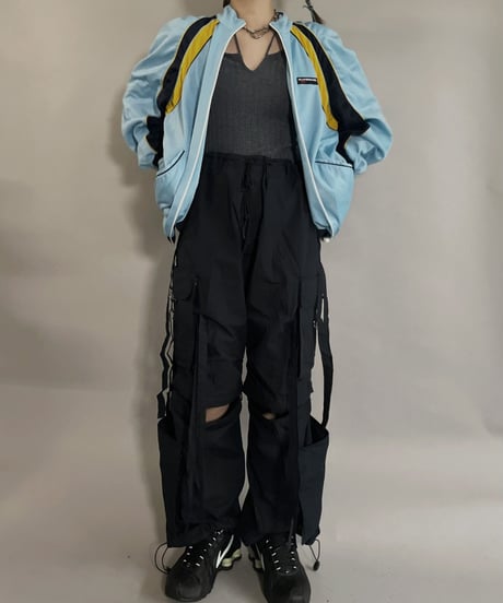 【USED】 Play Ground Jersey Top Light Blue / 230225-008