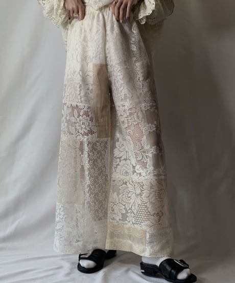 【RE;CIRCLE】 RE Lace Pants④/ 210801-067