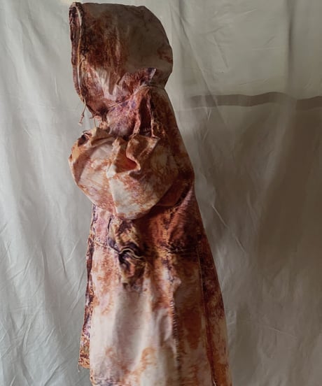 【USED】Tie Dye Dyeing USA Snow Parker②/210226-016