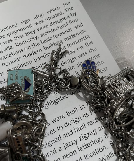 【USED】 Silver 925 Charm Bracelet / 230826-003