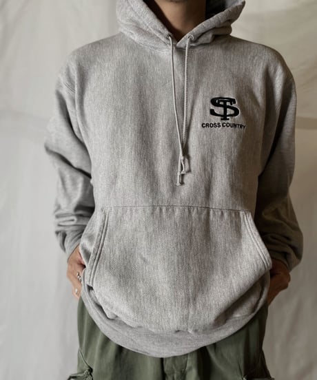 【USED】  Champion Reverse Weave Sweat CROSS COUNTRY/210902-049