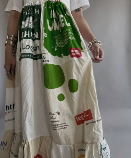 【RE;CIRCLE】RE Eco-Friendly Bag Camisole Long One-piece / 230525-019