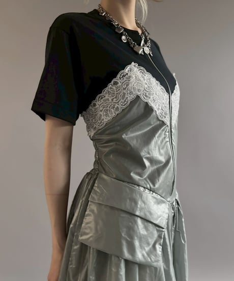 【RE;CIRCLE】 RE Parachute Layered One-Piece/ 260618-003