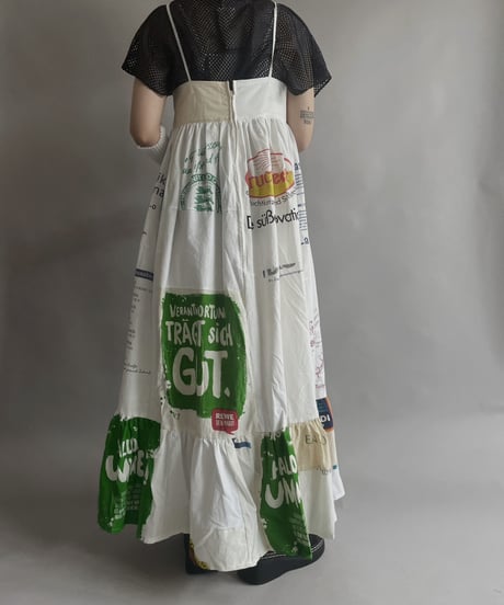 【RE;CIRCLE】RE Eco-Friendly Bag Camisole Long One-piece / 2304027-026