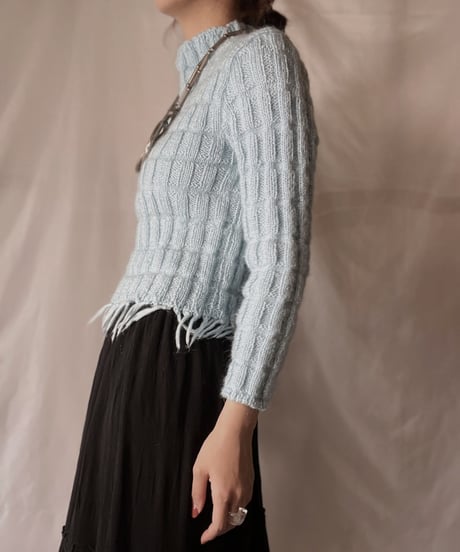 【USED】      Knit L/S Top/211202-036