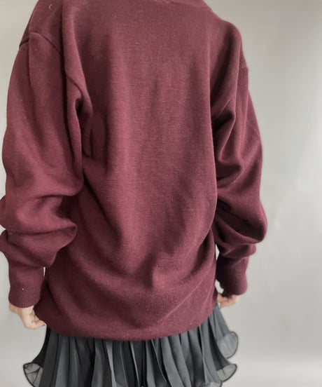 【USED】  Knit Cardigan / 221126-012
