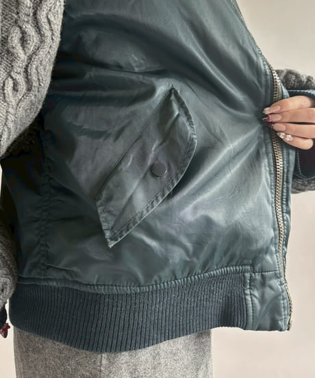 【RE;CIRCLE】 RE MA1 × Alan Knit Jacket / 251225-001
