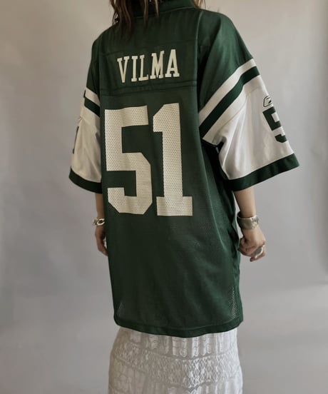 【USED】    Reebok NFL NY JETS Game Shirt / 230610-017