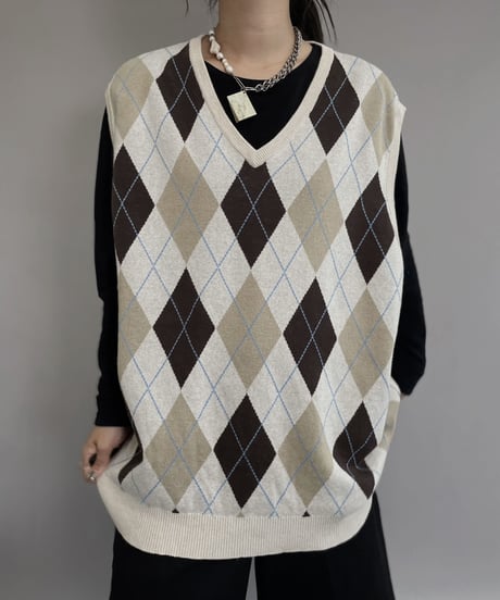 【USED】 American Classic Knit Vest / 221022-025