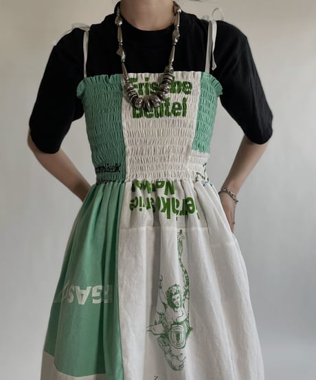 【RE;CIRCLE】RE Eco-Friendly Bag Camisole One-piece / 220512-017