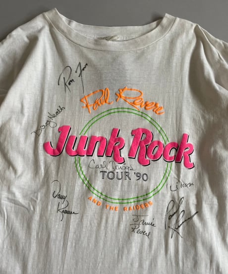 【USED】90's Junk Rock Sign T-Shirt /240429-062