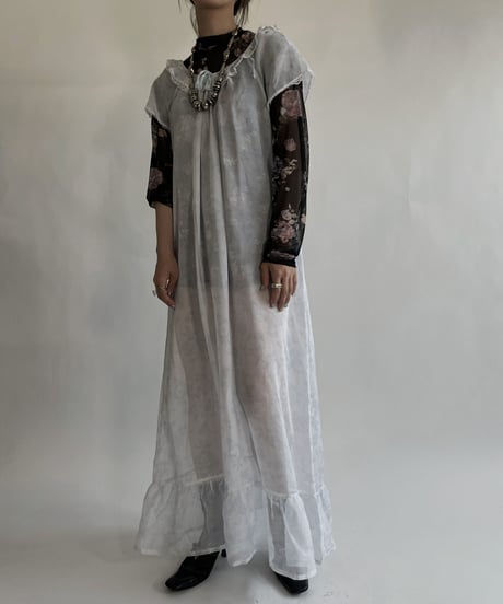 【USED】 Long Sleeved See-through Top / 220528-005