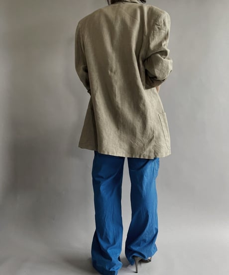 【USED】 Hugo Boss Linen Tailored Jacket / 220903-018