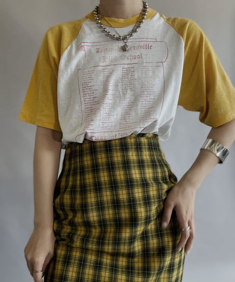 【USED】 S/S 80's Hanes raglan T-shirt / 230603-009