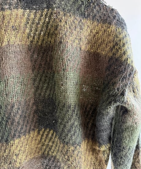 【USED】 60's Vintage Mohair Knit Top /250102-019