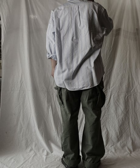 【USED】 Brooks Brothers L/S Strip Shirt④/210624-007