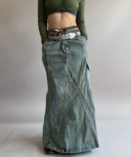 【USED】 I.AM.GIA Design Denim Skirt /260404-018