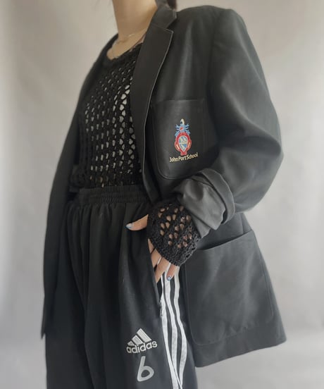 【USED】 Knitting Crochet Top / 230325-015