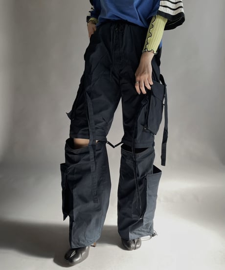 【USED】 Techno Pants (NAVY) / 230119-003