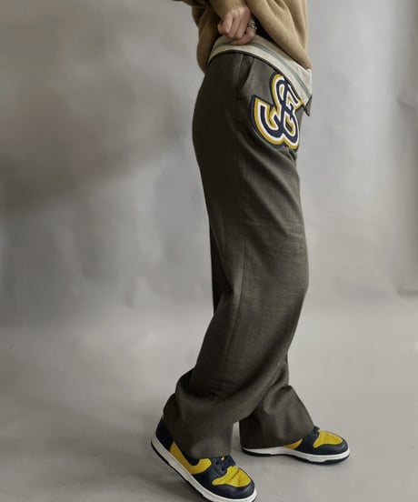 【RE;CIRCLE】 RE Wappen Slacks / 230204-012