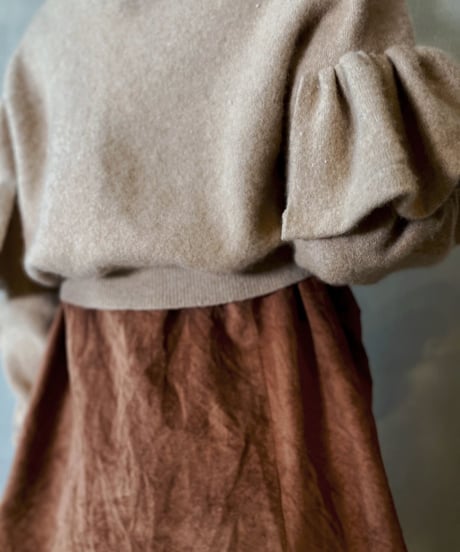 【RE;CIRCLE】 Frill Cashmere  Knit / 201125-026