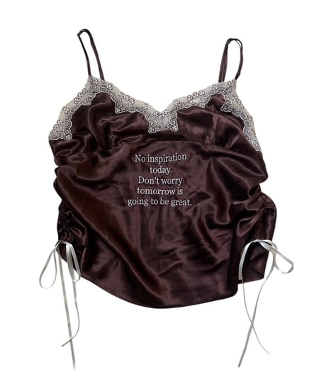 【RE;CIRCLE】 Non asleep cami  /  241024-046