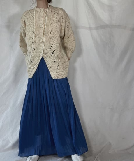 【USED】   Knit Cardigan/211216-030