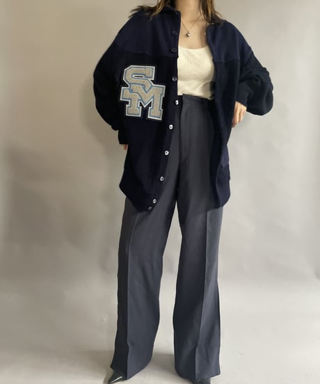 【RE;CIRCLE】 RE Acrylic Shirt Cardigan / 230220-017