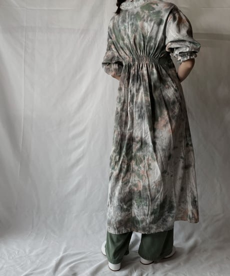 【RE;CIRCLE】  RE Tie-dyed Medical S/S Gown③/20210819-037
