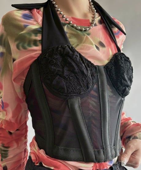 【USED】 Mesh corset/250920-026