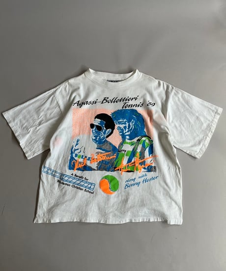 【USED】 90'S Tennis T-Shirt /240824-025