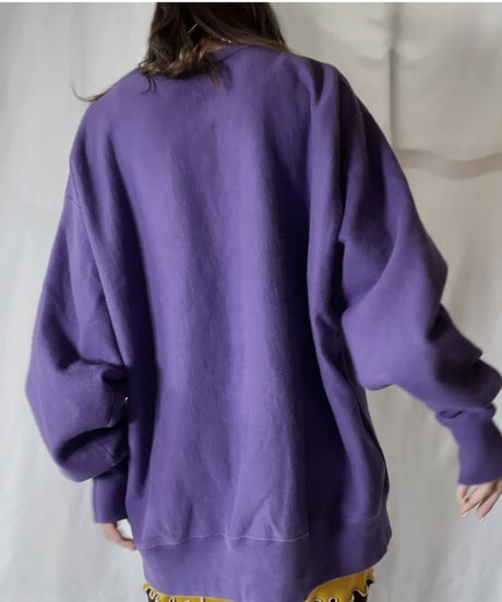 【USED】  Champion Reverse Weave Sweat NEW YORK UNIVERCITY/211116-044