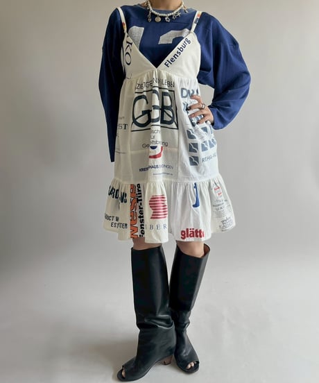 【RE;CIRCLE】 Re Eco Bag Back Lace Up Cami  /  250417-004