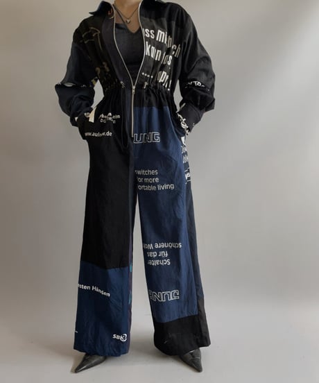 【RE;CIRCLE】RE Eco-Friendly Bag Jump Suit Black/ 230828-029
