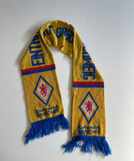 【USED】 Knit Soccer Muffler Blue × Yellow / 230206-014