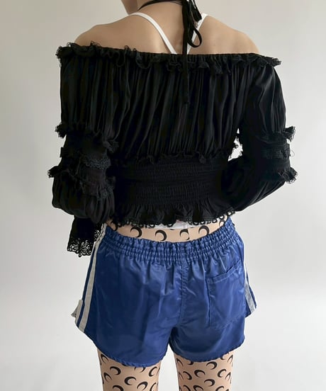 【USED】 Lace Pattern L/S Top /250419-011